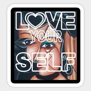 LOVE YOUR SELF Sticker